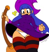 Plum underskirt