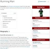 running man