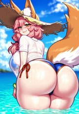 tamamo butt