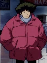 Cowboy-Bebop-Spike-Spiegel-Pink-Puffer-Jacket