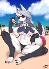 loona beach 1 @wolflong88