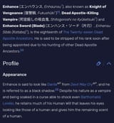 featuring enhance from the tsukihime series