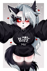 loona bite me @strawbwymilk_