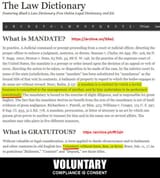 mandate