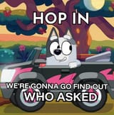 hop in
