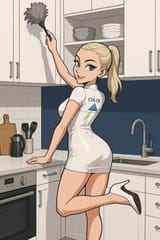 20250705_0951_Chloe&#039;s Playful Cleaning_simple_compose_01jzcs05z8ep98vy34jfjw10tj