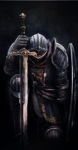 My lord, I kneel
