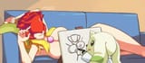 __terriermon_rosemon_and_terriermon_joshu_digimon_and_1_more_drawn_by_supermondobeat__e7efe41a649249cb3aa0108a8f26c454