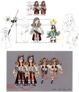 ff9 Zidane and Beatrix