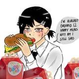 anime burger happy meals