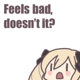 elise feels bad
