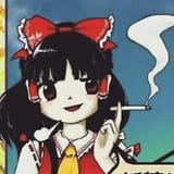 smoking reimu