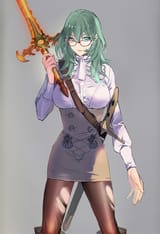 Summer Byleth Glasses