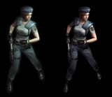 REmake Jill model - original vs HD
