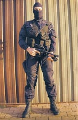 Manurhin MR 73 scoped in the hands of A GIGN officer
