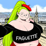 My super cool and unique DALL-E OC Danialle 6