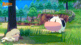 big cute cow Bessy and sheep game gif