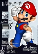 mario tattoo