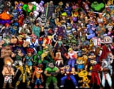 Smash characters pixel