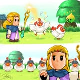 __princess_zelda_tri_and_cucco_the_legend_of_zelda_and_1_more_drawn_by_tedcurtisart__695716d43347847b6124f6d27420c856