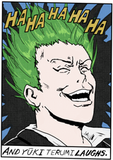 and terumi laughs