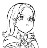 74192 - 1girl annette artist_goseb90 fire_emblem fire_emblem_three_houses parody pout reaction_image sketch