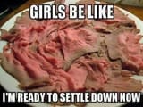 settle down