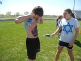 jew swastika sport reaction
