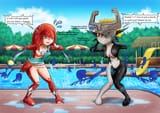 [4mb quality friendly] Zelda Pooltime Fun