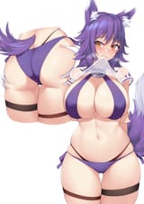 wolfgirl lewd