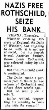 hitler the saviour of jewish banking