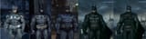 arkham batsuit evolution