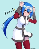 Lea horny pout