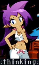 thinking shantae