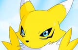 renamon pikachu face