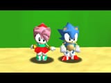 Mario 64 Amy and Sonic
