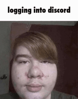 logging into discord