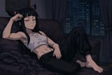 20250708_2316_Juri Han&#039;s Heterochromia Rest_simple_compose_01jzny8ahde1jasqyr8vpx2p8f