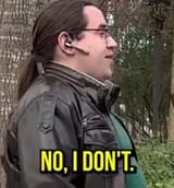 no i don&#039;t