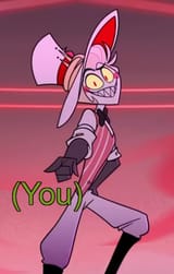 Lucifer is pointing at (You)