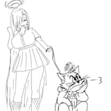 Tom &amp; jerry &amp; asuna