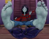 cute marceline feet
