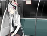 Makoto train sleepy