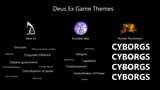 deus ex game themes