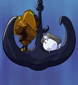 27195 - anchor battle_cats crossover pirate_cat shovel_knight_(series) treasure_knight