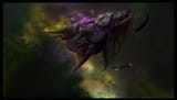 Zerg Leviathan And Battlecruiser