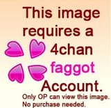 Faggot account required