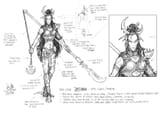 Dark Eldar succubus concept art