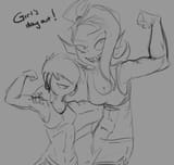 FEM KRIS GYM MUSCLE