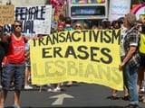 trannies vs lesbians